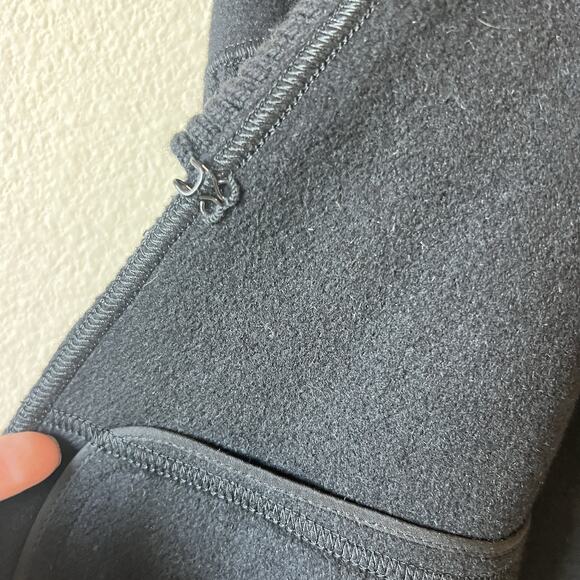 St. John Angora Wool Blend Jacket Sewn By Hand Black Luxe Cozy Elegance Sz P - Picture 5 of 11